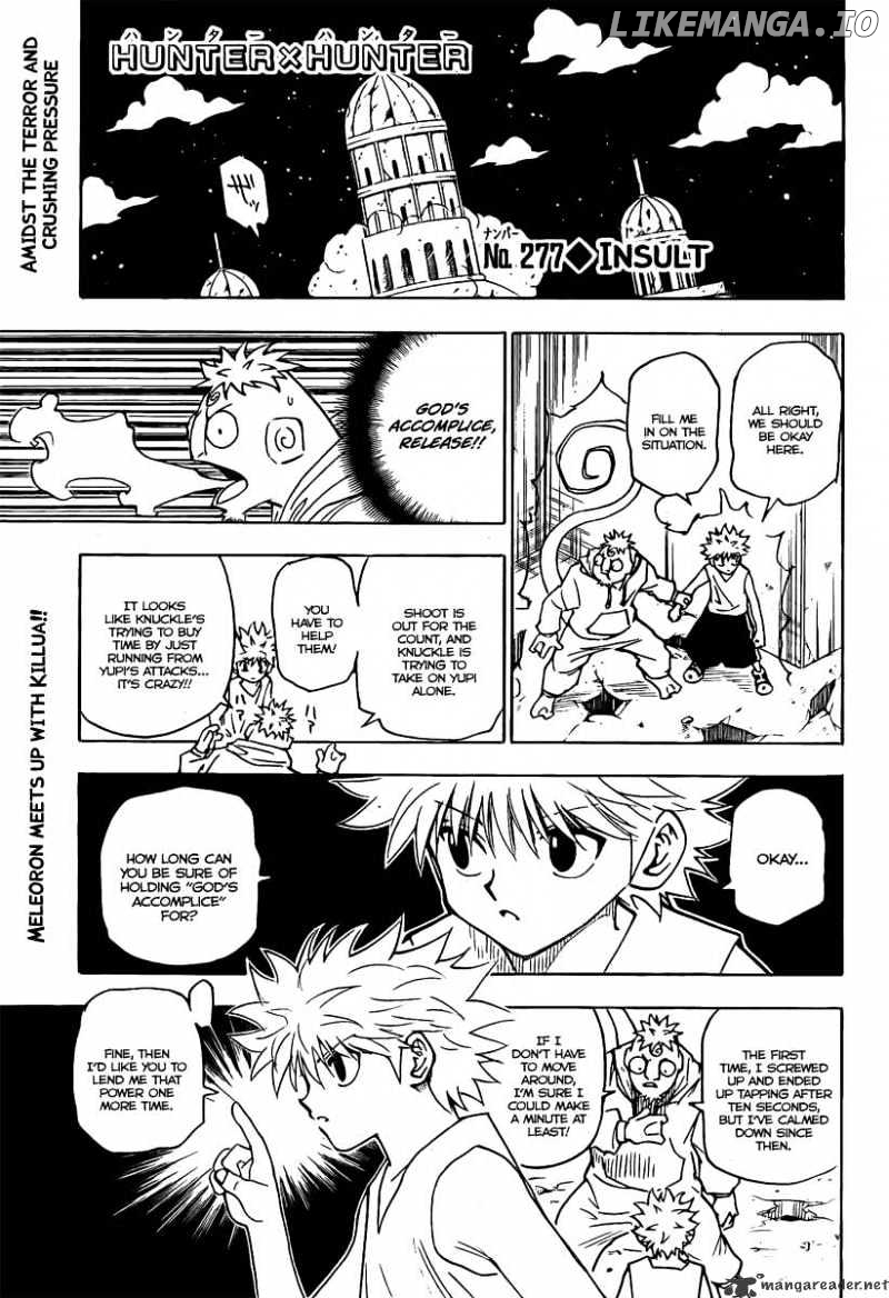 Hunter x Hunter, Chapter 277 image 01